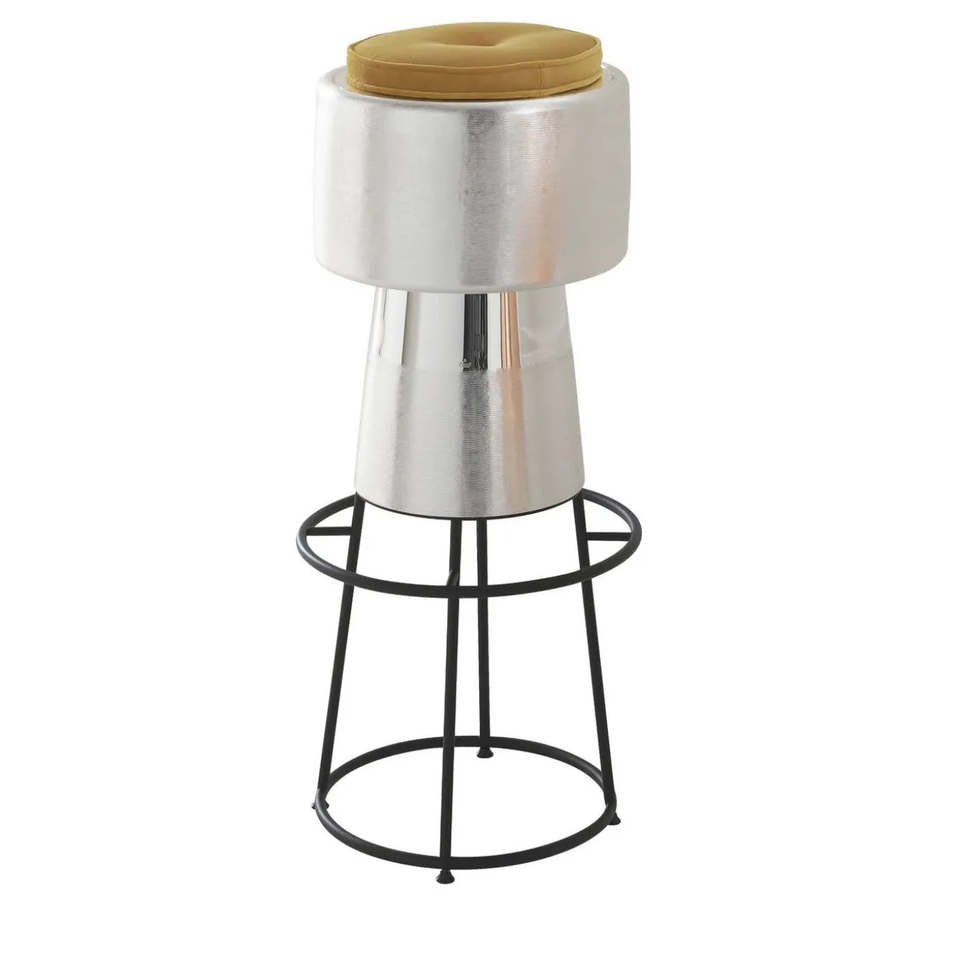 Tappo Silver Bar Stool by NOOII