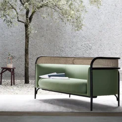 Targa 2-Seat Sofa in Green by GamFratesi