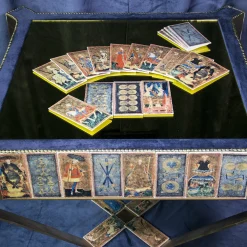 Tarot Card The Queen of Coins Set of 2