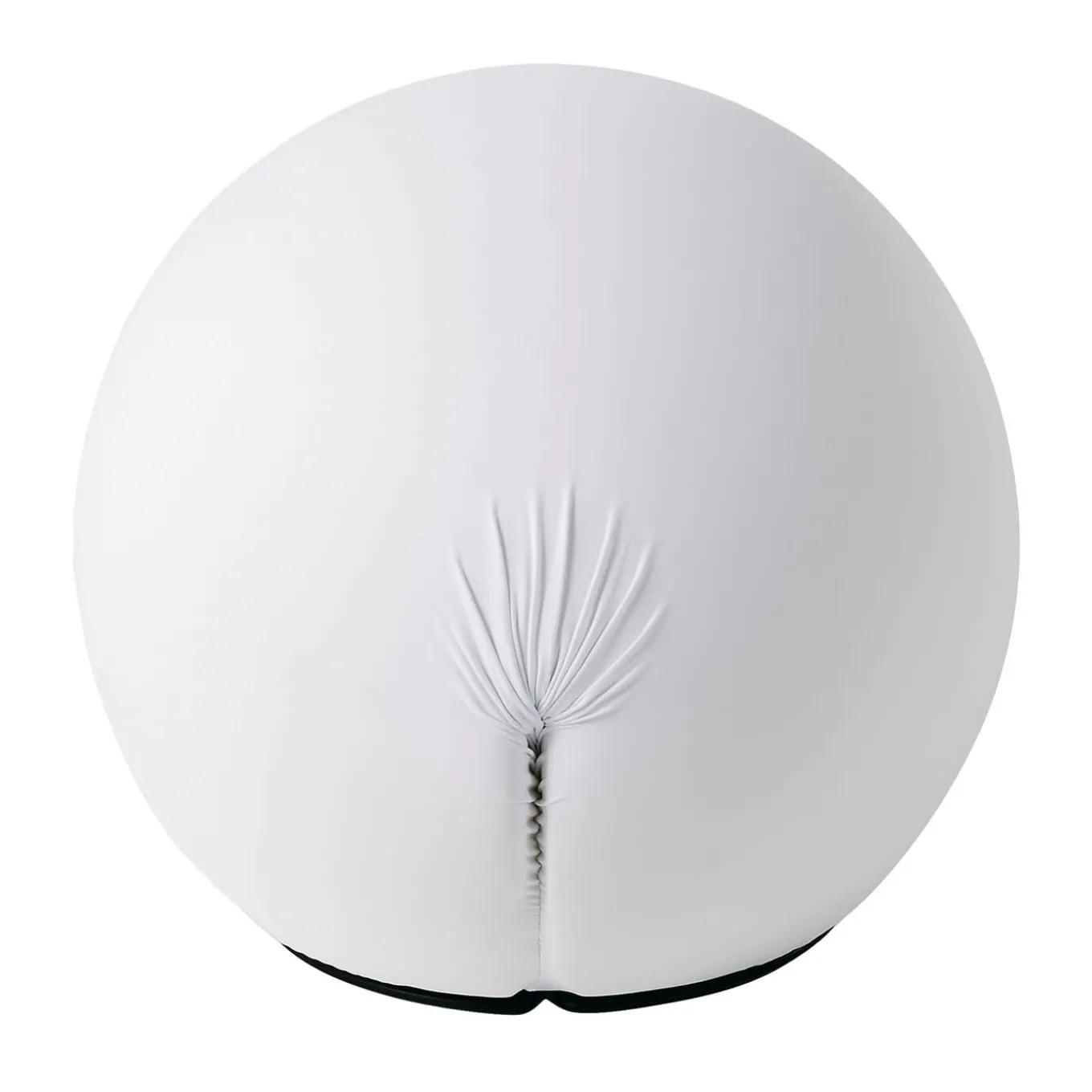 Tatino White Technical Fabric Pouf by Denis Santachiara