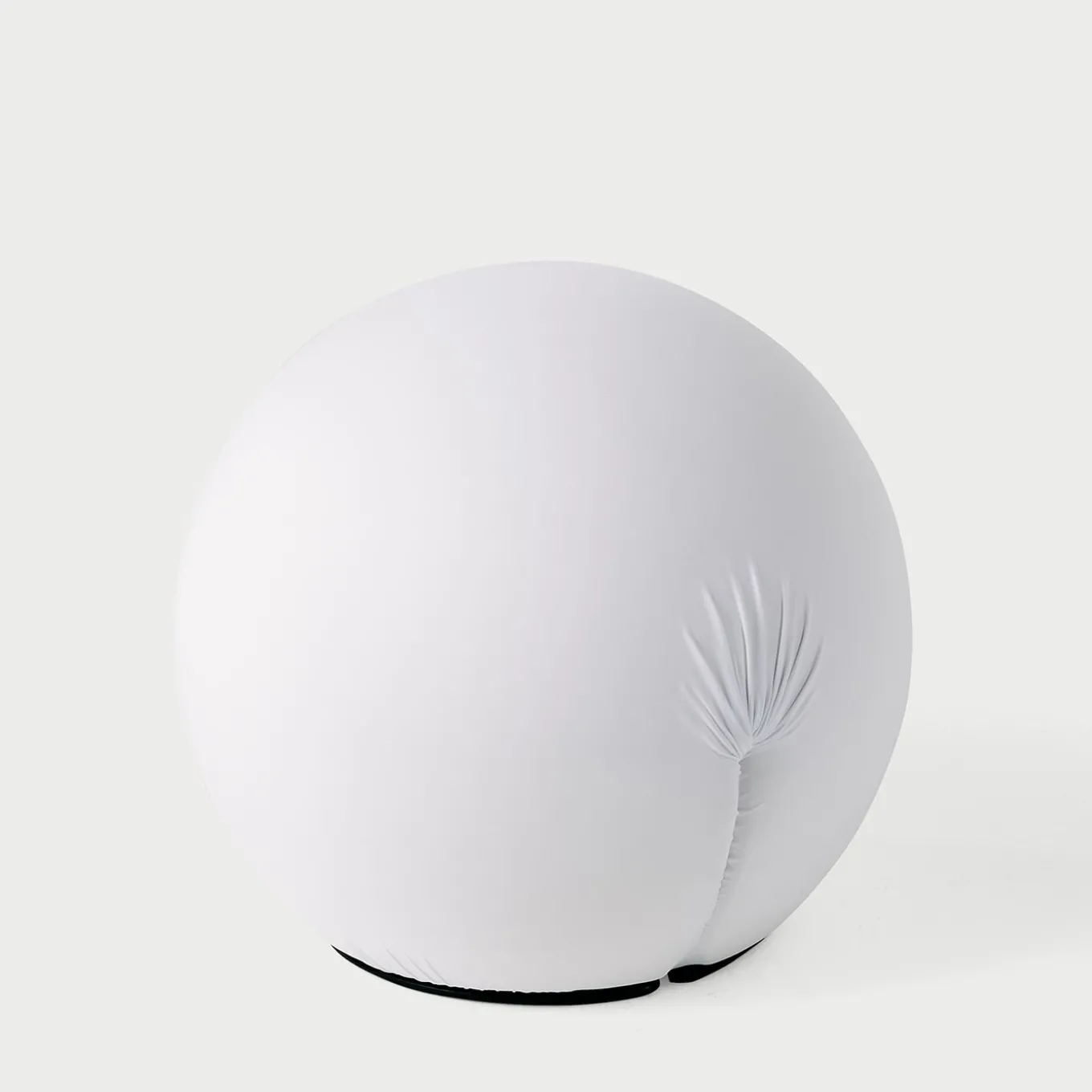 Tatino White Technical Fabric Pouf by Denis Santachiara