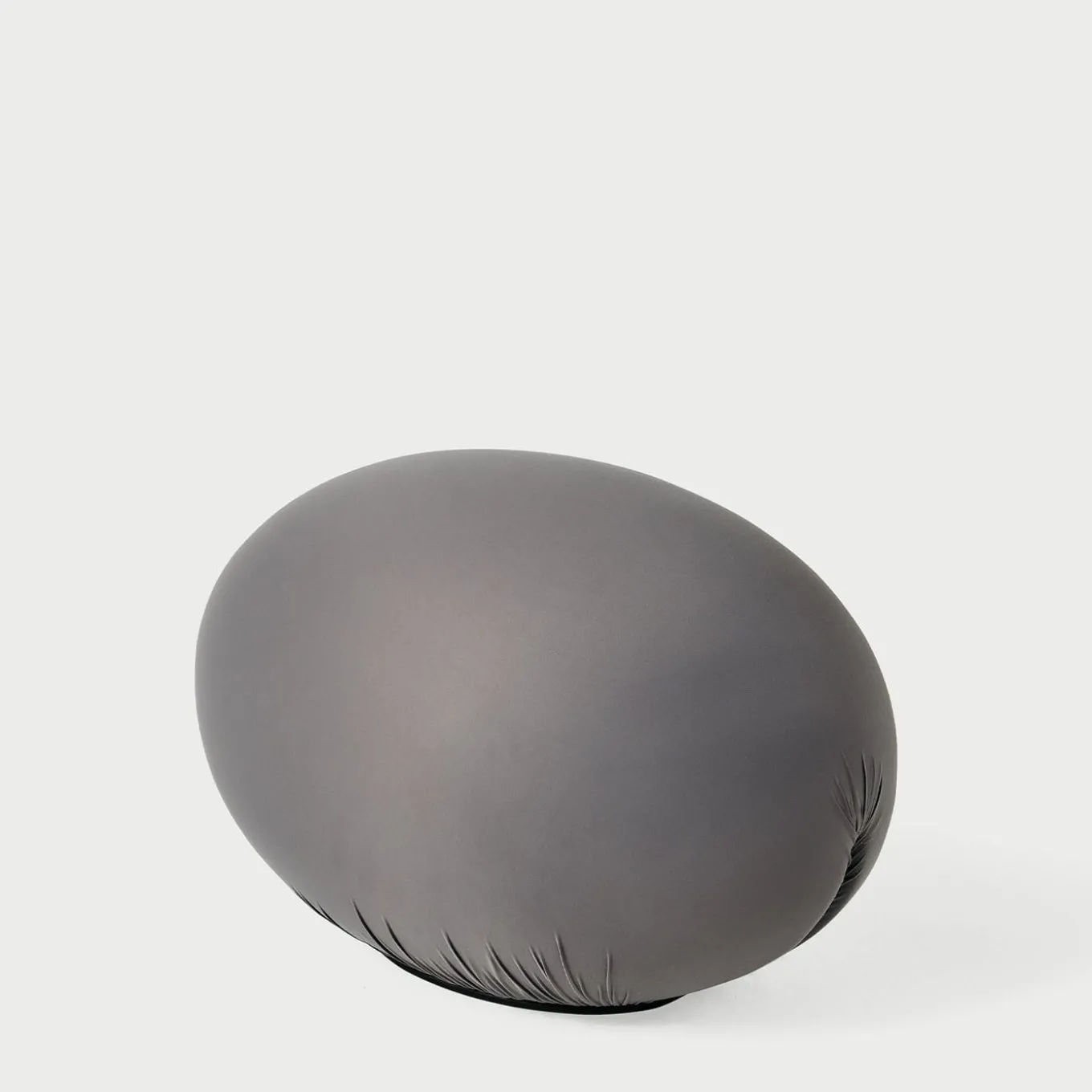 Tato Gray Technical Fabric Pouf by Denis Santachiara