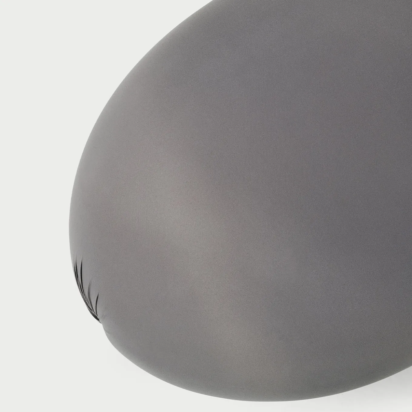 Tato Gray Technical Fabric Pouf by Denis Santachiara