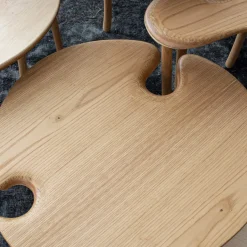 Tavo B 7-Piece Modular Set of Tables Limited Edition by Giuliano-Fukuda