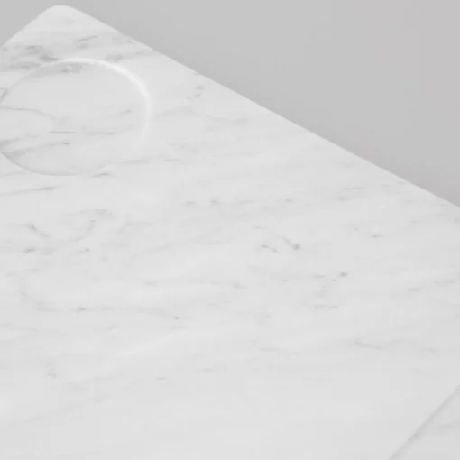 Tavoletta White Carrara Place Board by Studioformart