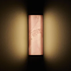 Tech Short in Pink Onyx and Satin Brass