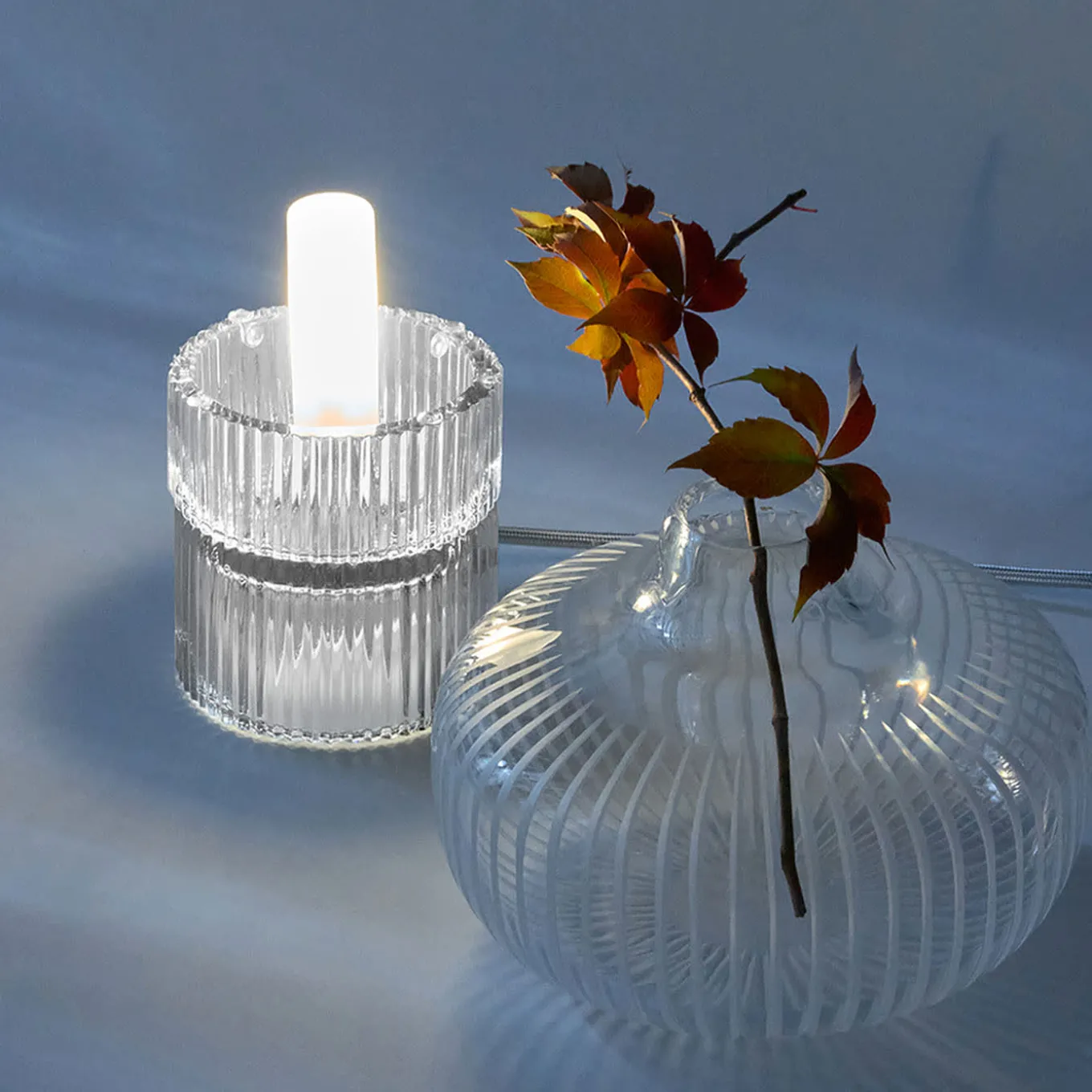 Tello+Piccolo Crystal Table Lamp