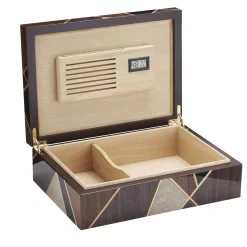 Tellux SC2 Vulcano Brown Cigar Box