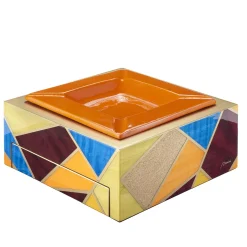 Tellux Sibilla Multicolor wood Ashtray