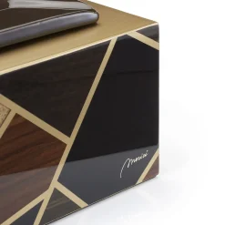 Tellux Vulcano Brown wood Ashtray