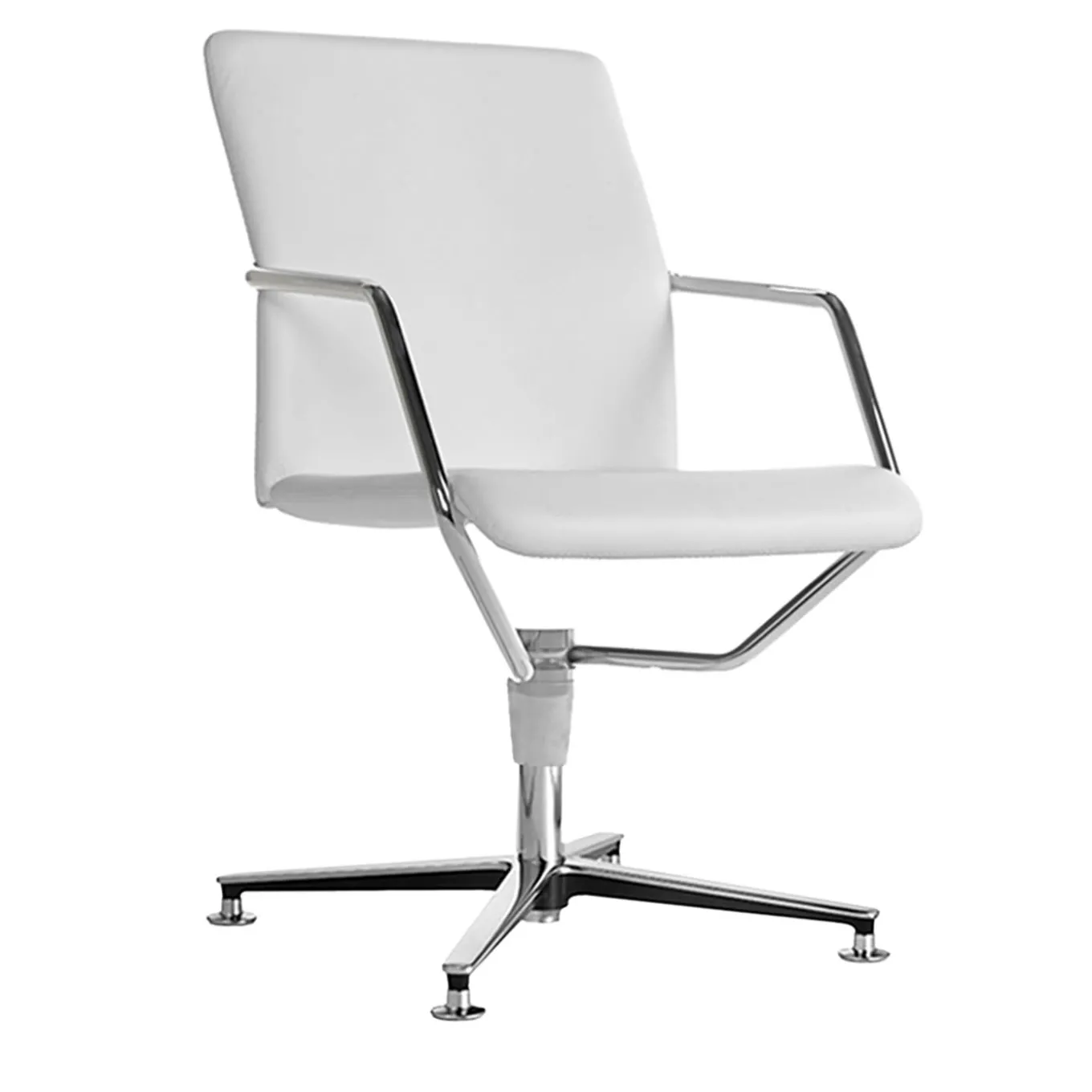 Tempo B White Self Return Armchair
