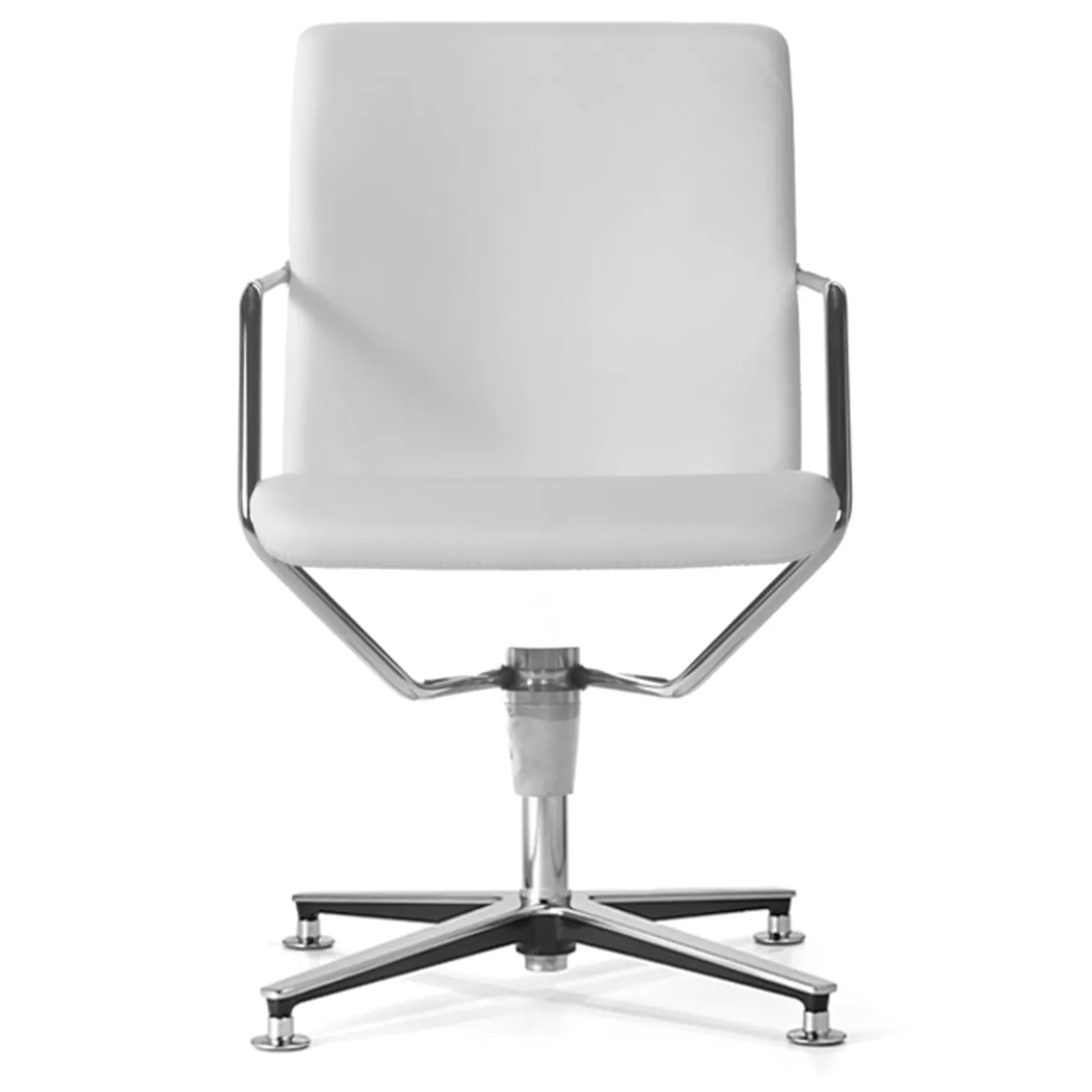 Tempo B White Self Return Armchair