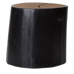 Tenebris Black Oak Stool
