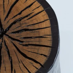 Tenebris Black Oak Stool