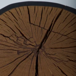 Tenebris Black Oak Stool