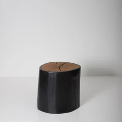 Tenebris Black Oak Stool