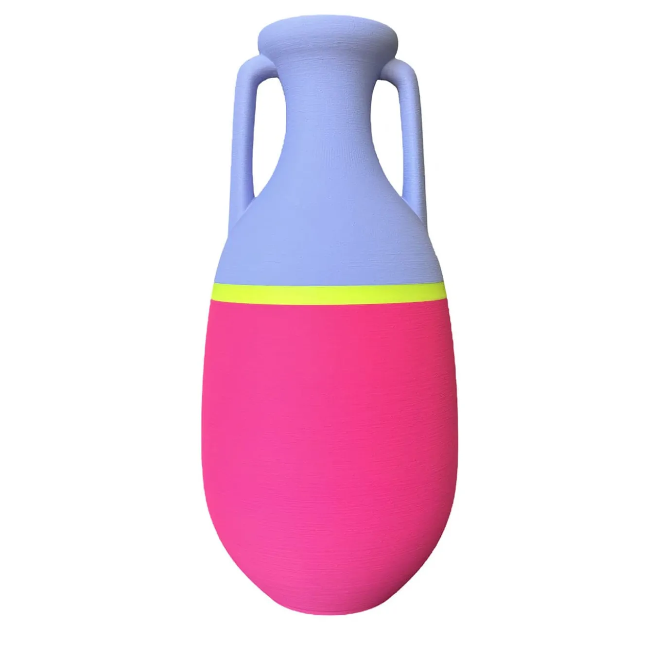 Teodosio XL Fucsia Yellow And Lilac Amphora