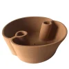 Terracotta Bitubo Vase