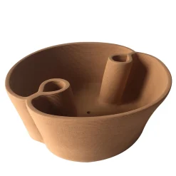 Terracotta Bitubo Vase