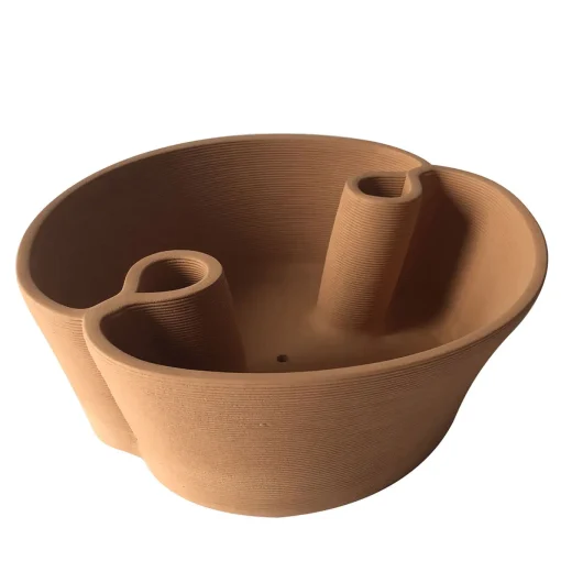 Terracotta Bitubo Vase