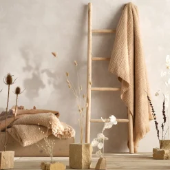 Terramadre Kigaly Beige Blanket