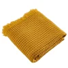 Terramadre Nido d'Ape Mustard Cashmere Blanket