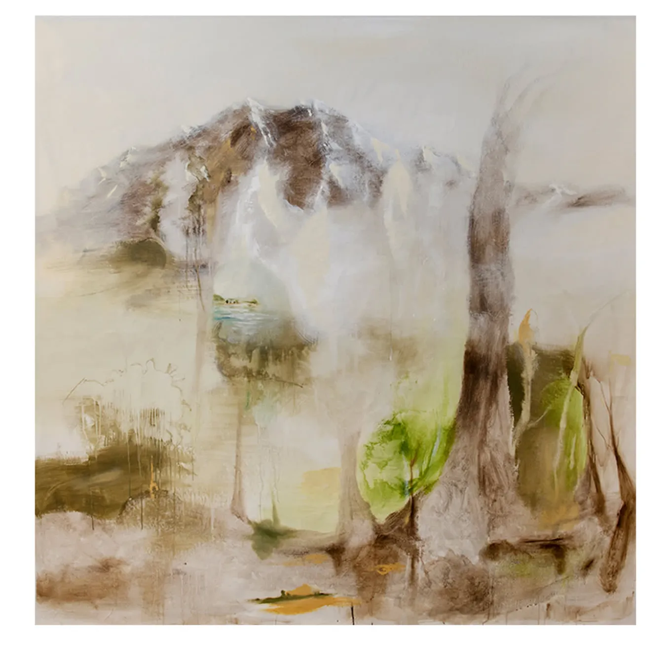 Terre Sparse Acrylic Painting on Canvas