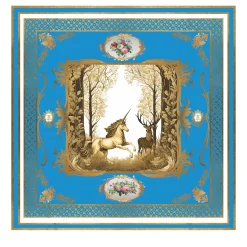 Terza Figura Baroque Gold Decorative Panel