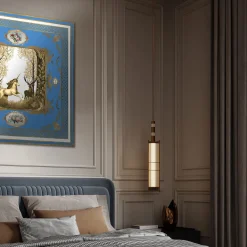 Terza Figura Baroque Gold Decorative Panel