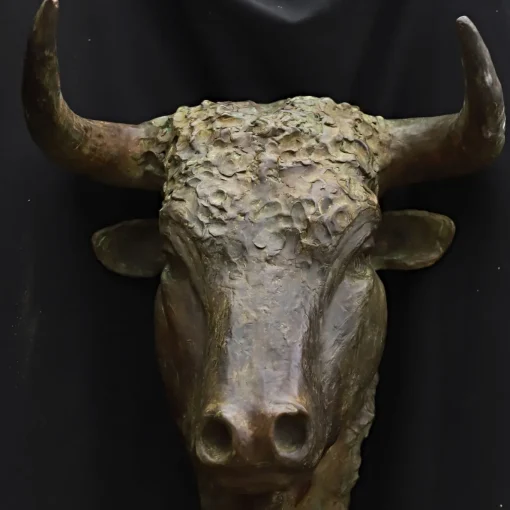 Testa di Toro Bronze Sculpture