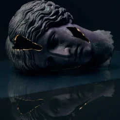 Testa di Venere Frammento Bronze Sculpture