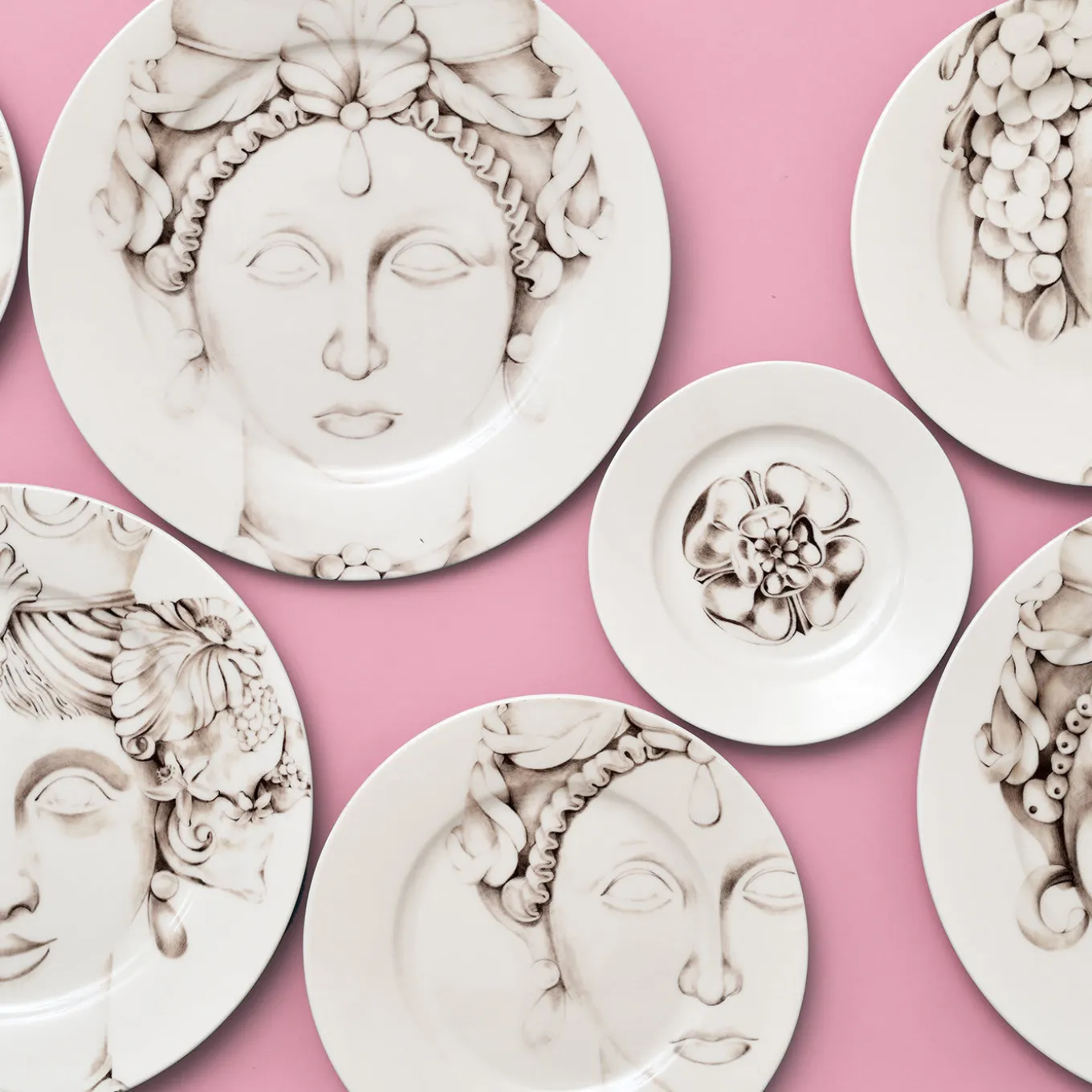 Teste di Moro Rosalina Dinner Plate