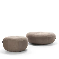10TH Clove Small Gray Pouf by Massimo Castagna