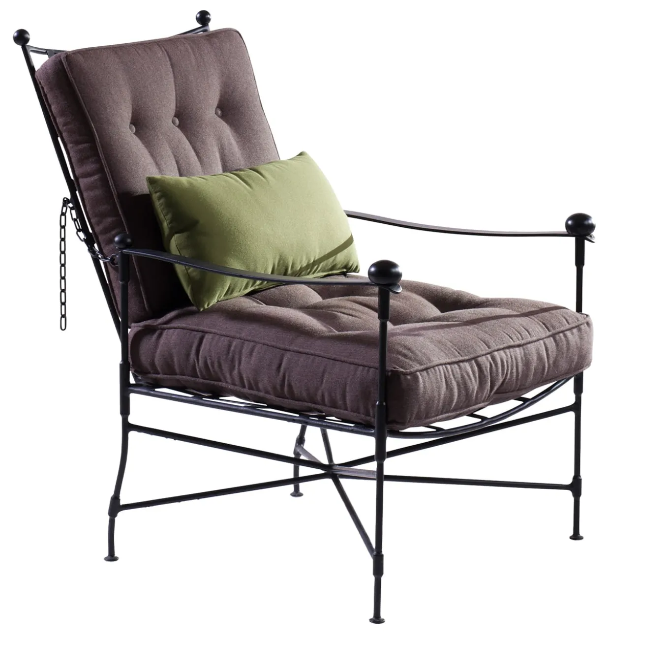 The Classic Brown Garden Armchair
