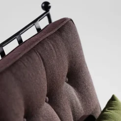 The Classic Brown Garden Sofa