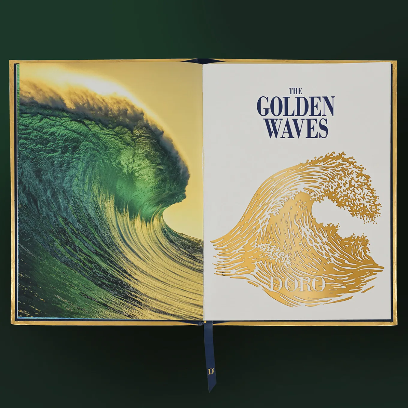 The Golden Waves Limited Edition Decorative Art Book