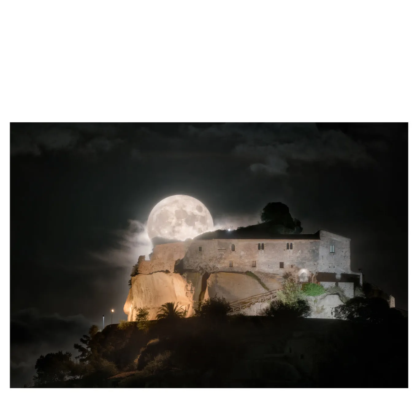 The Harvest Moon Photographic Print