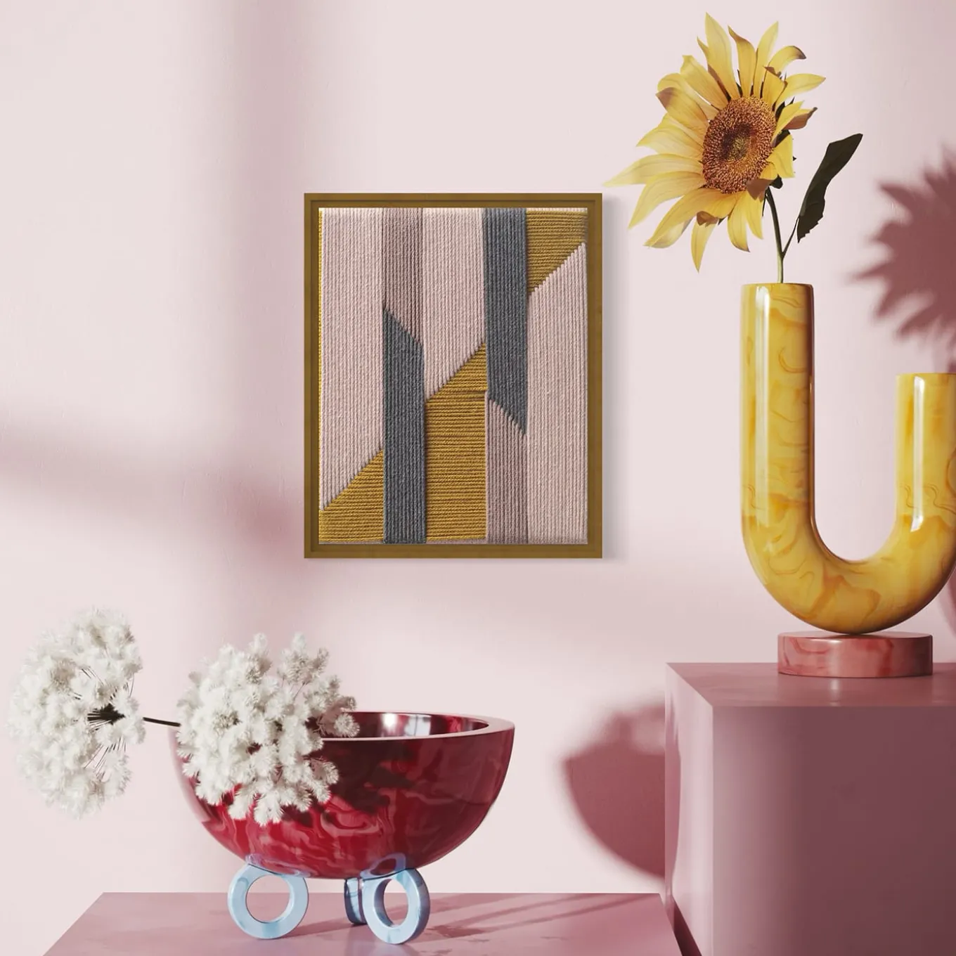 The Hidden Patterns Multicolor Tapestry #3