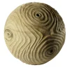 The Impossiballs Hollow Form Spherical Black Locust Sculpture