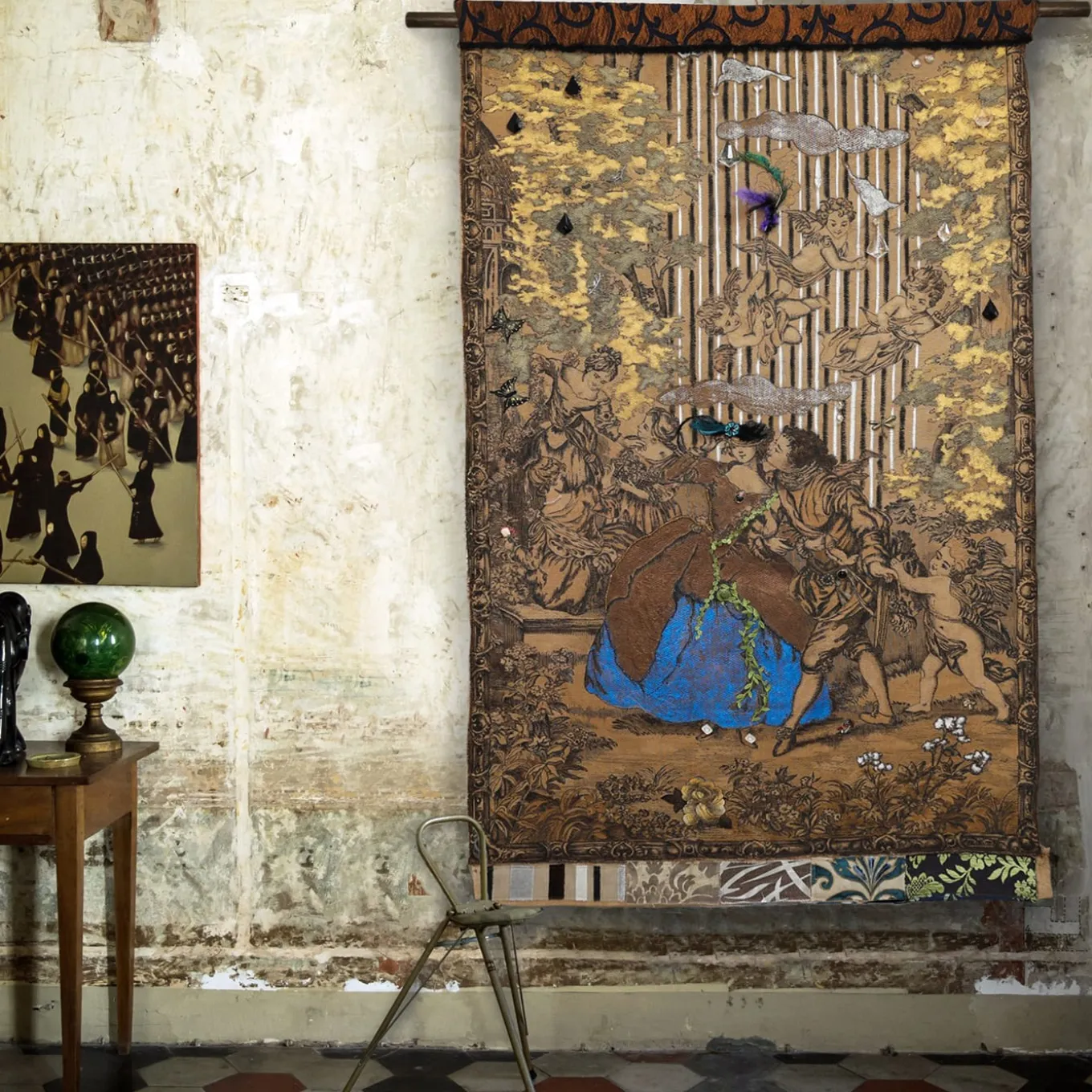 The Kiss Tapestry