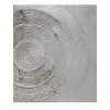 The Moon - Circles Textured Resin Painting