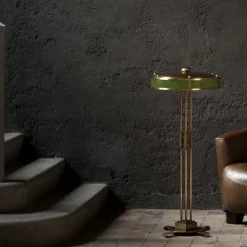 The Poggibonsi Green Floor Lamp