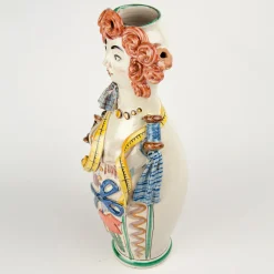 The Seamstress Ceramic Vase