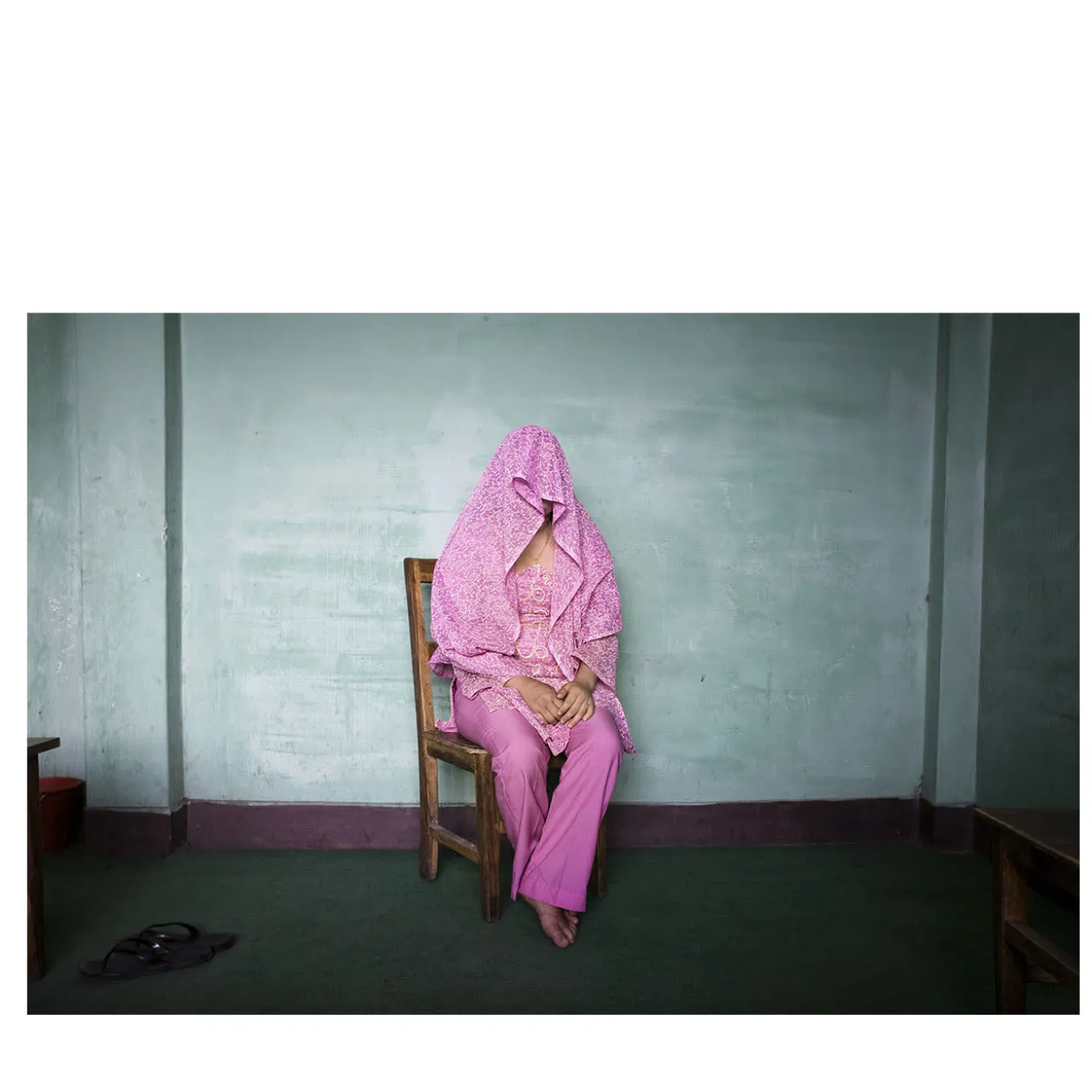 The Veiled Woman Fine Art Print