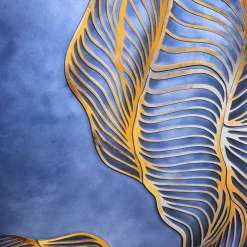 The Whisper of the Wind Leather Decorative Panel