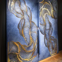 The Whisper of the Wind Leather Decorative Panel