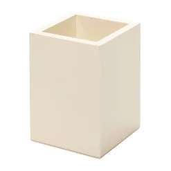 Thea Rectangular Tall Ivory Lacquer Trinket Box