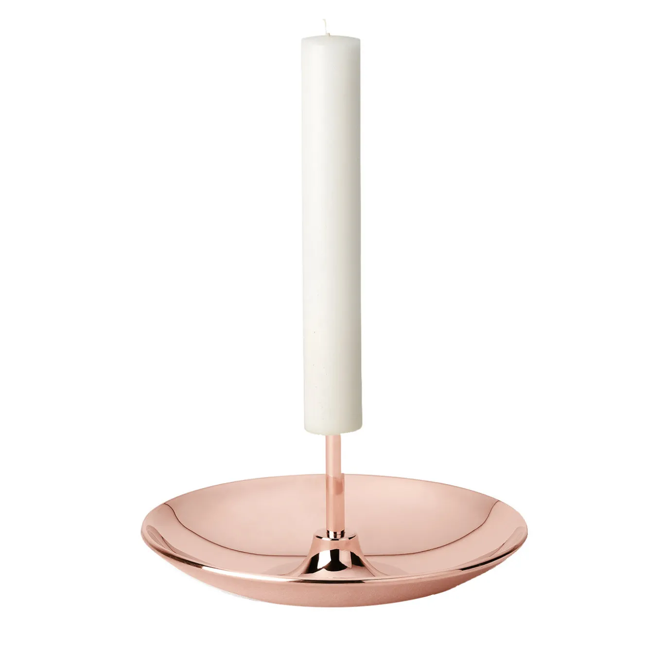 There Candlestick in Copper Finish By Studio Job