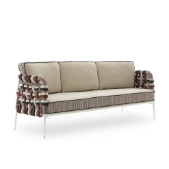 Three Seaters Eva Outdoor Sofa by Antonio Marras