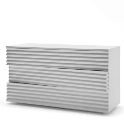 Tiffany White Matte Lacquer Ashwood Dresser